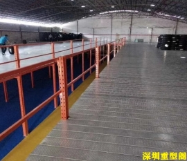 深圳貨架廠家都想知道哪個(gè)行業(yè)的倉庫重型閣樓平臺比較多
